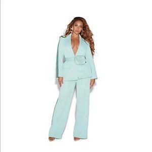 IVY PARK X ADIDAS SUIT BLAZER AND PANTS SET